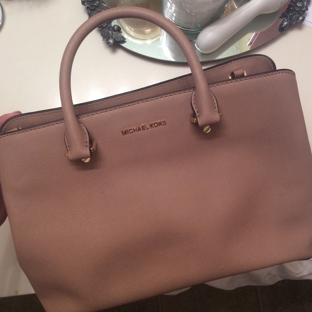 Michael kors Camille Satchel leather